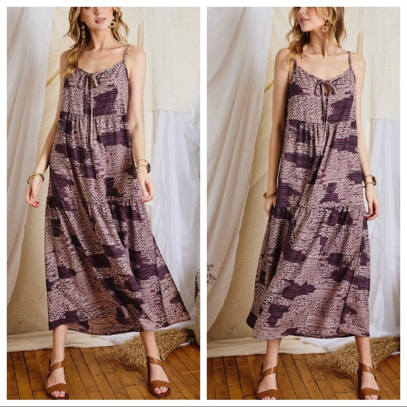 Fabulous Printed Cami Maxi Dress - Picture 4 of 4